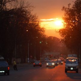 Sunrise in Kensington