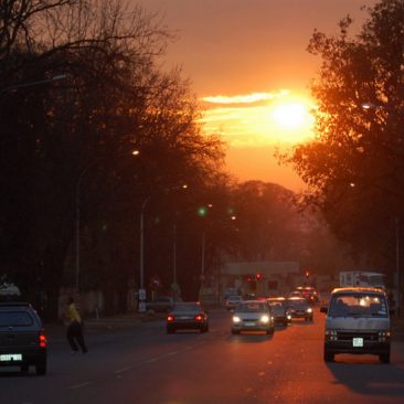 Sunrise in Kensington