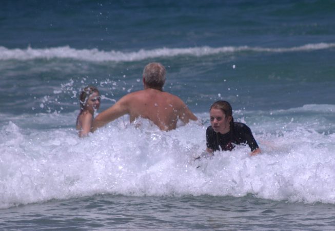 Boogie Boarding at Jeffreys Bay